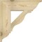 Ekena Millwork Funston Traditional Rough Sawn Bracket, Douglas Fir, 6"W x 24"D x 24"H BKT06X24X24FST01RDF - alternate 4